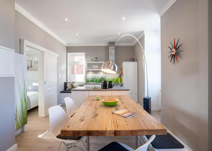 Haus Nordstern 6 度假居 博尔库姆